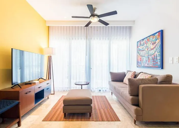 Apartment 2br In Location, 3rd Floor, Ocean View Playa del Carmen